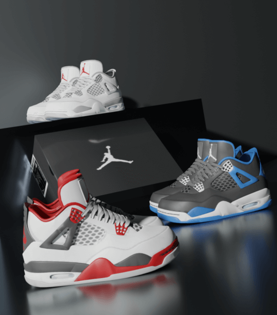 Air Jordans 4 Now Available