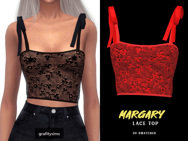 Margary Lace Top
