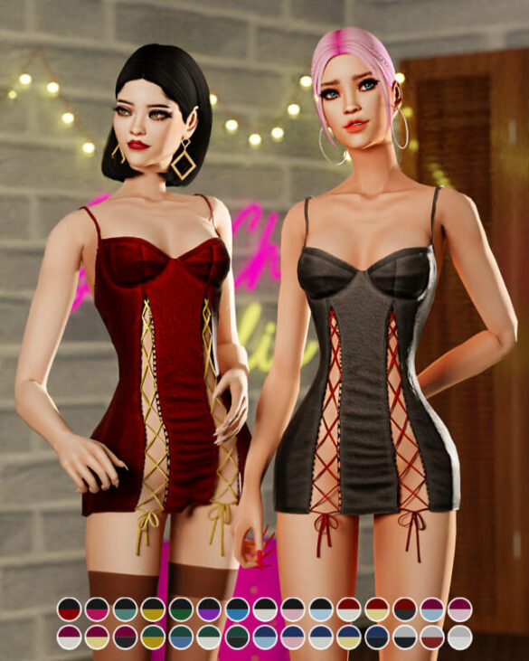 Sexy dress May's CC by goodchillsstudio