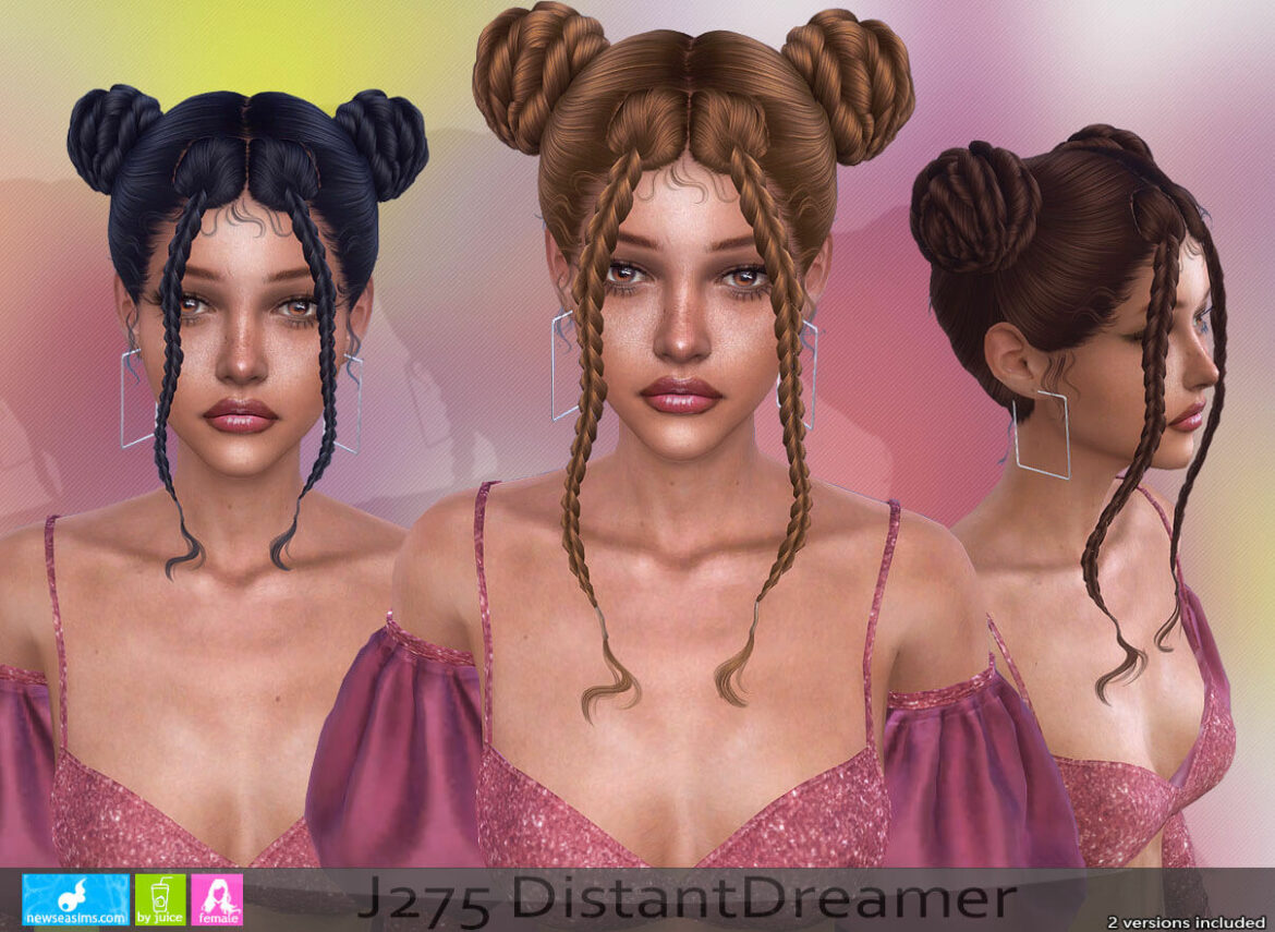sims 4 dream female hair