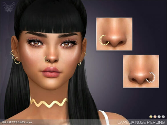 the sims 4 nose piercing 3 and 4 | The Sims Book