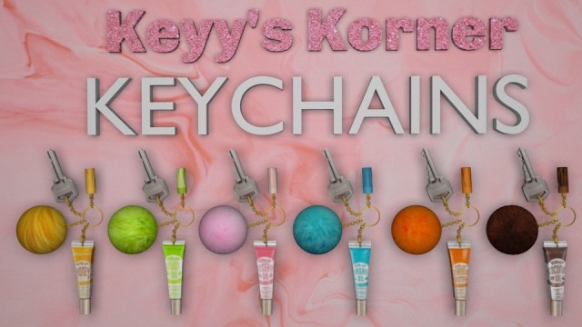 ts4 clutter keychains