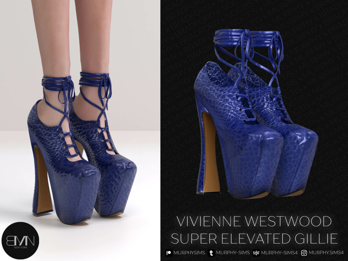vivienne westwood super elevated gillie platforms