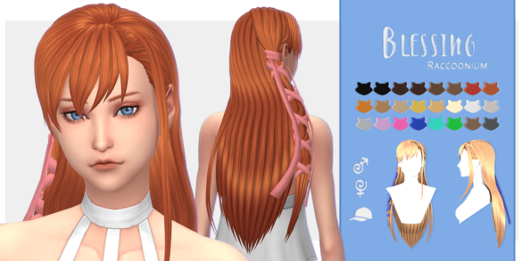 Blessing hair