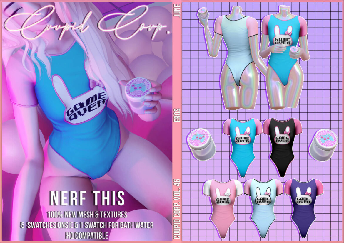 eros nerf this poses