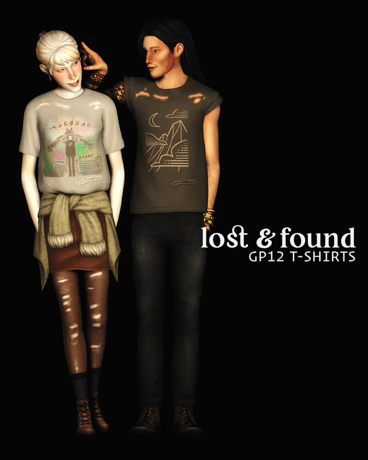 lost found gp12 t shirts by sforzinda