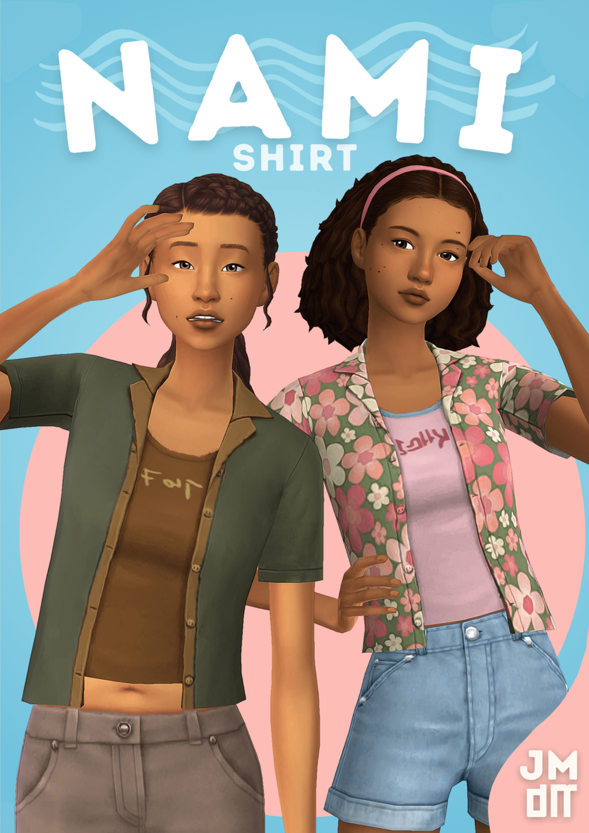 nami shirt maxis match sims 4