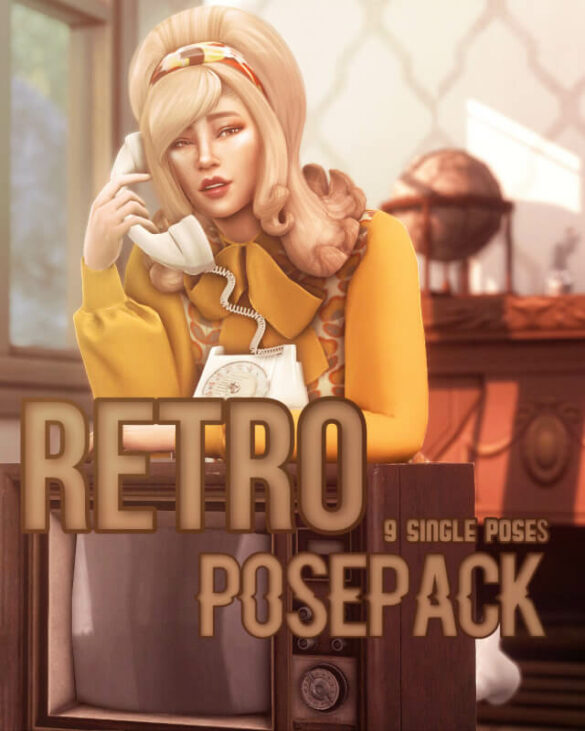 retro single poses pose pack