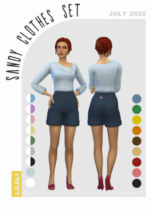 sandy clothes set