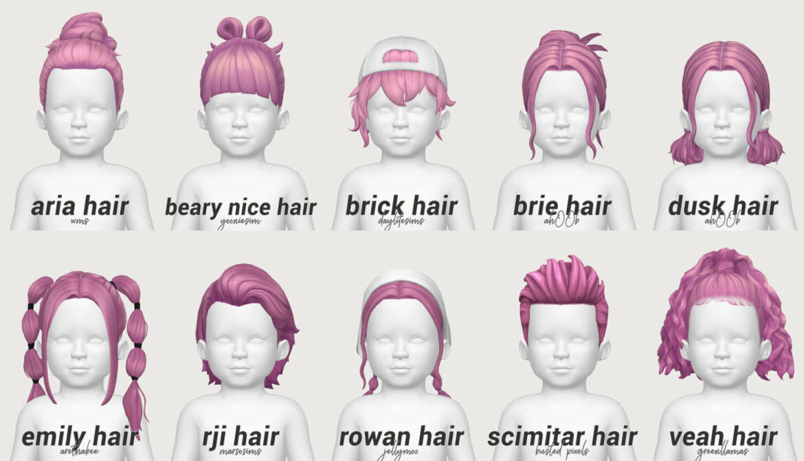 toddler hair conversions pt2