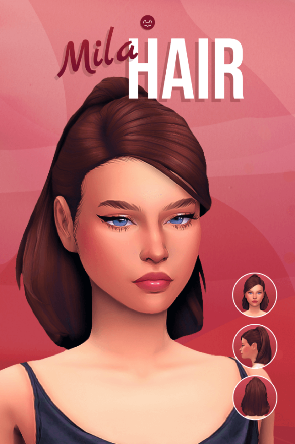 mila hair Base Game Compatible