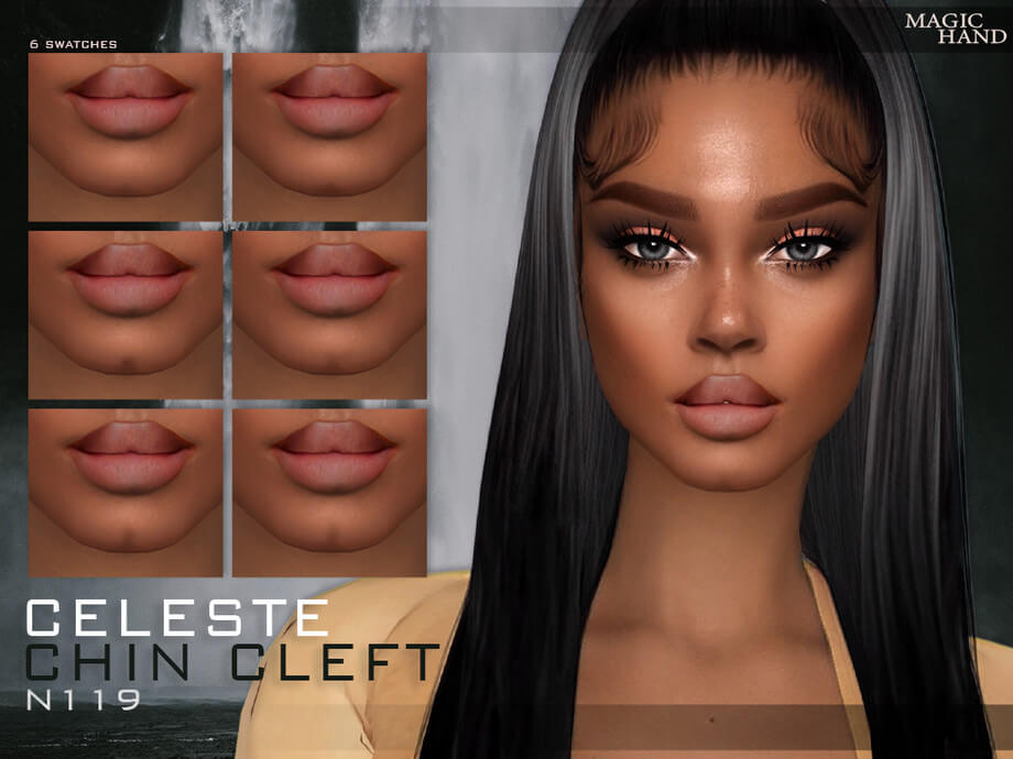 Celeste Chin Cleft N01