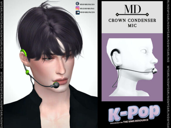 Crown Condenser Mic adult MEN KPOP