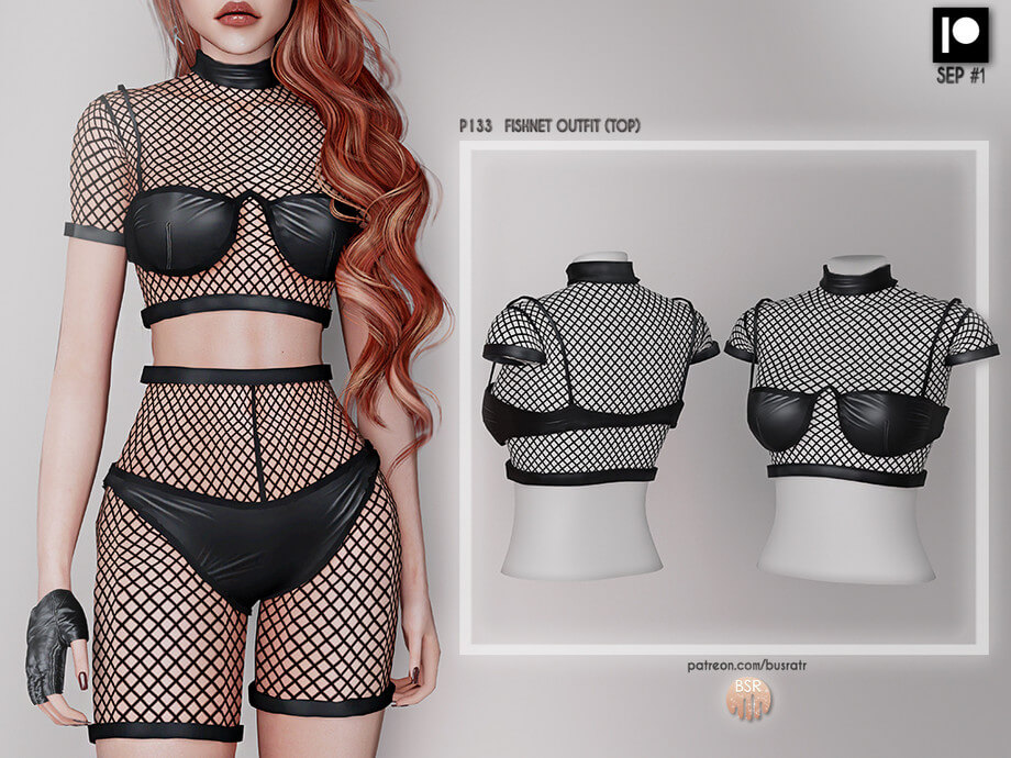 FISHNET OUTFIT (TOP) P133