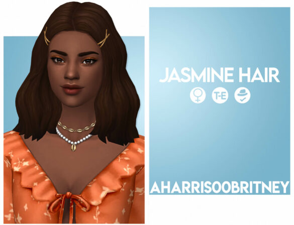 jasmine hair | The Sims Book
