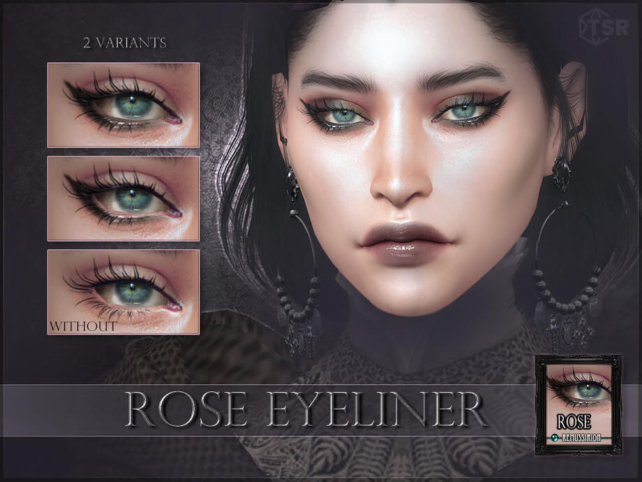 Rose Eyeliner sims 4