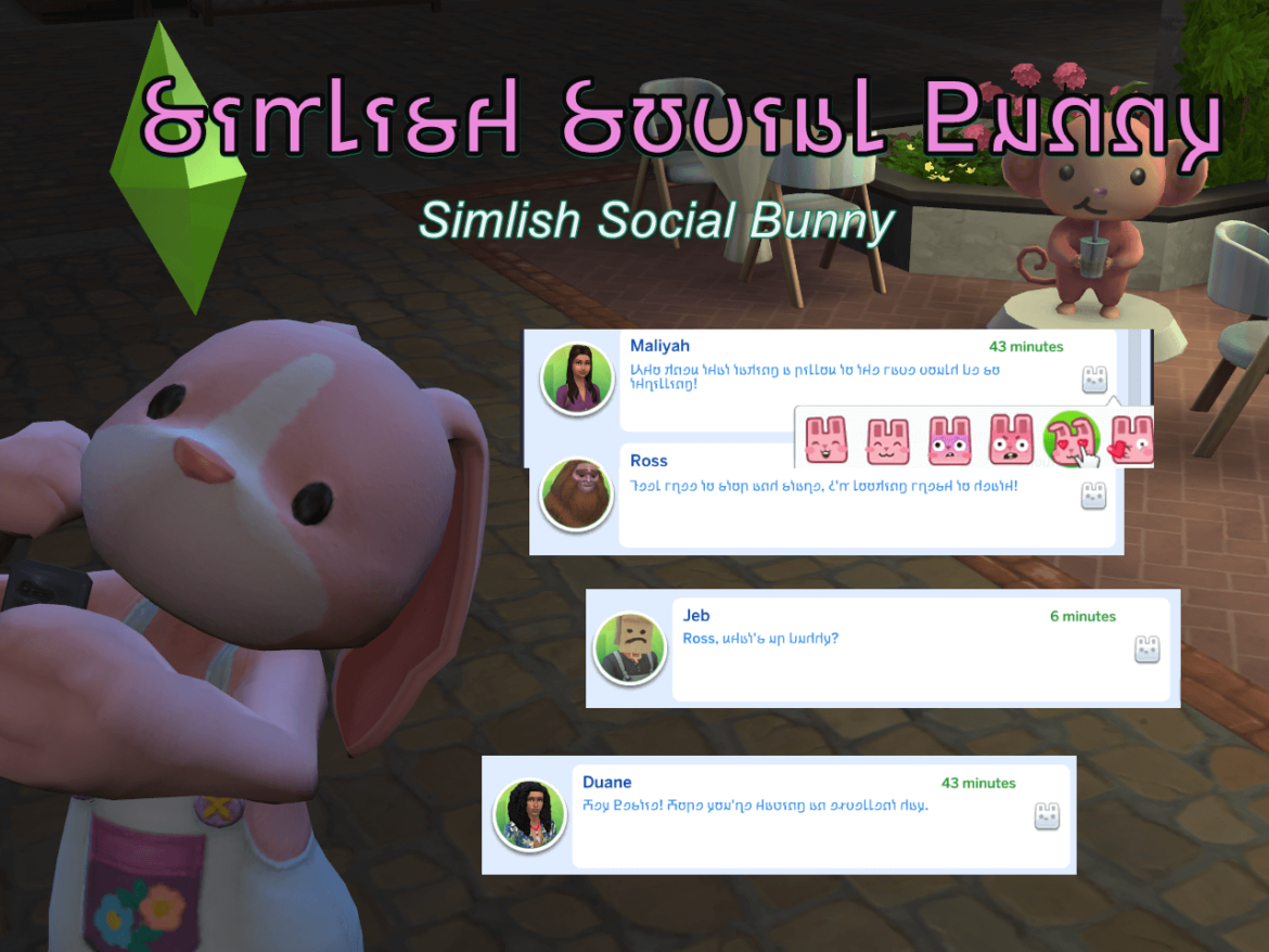 Simlish Social Bunny | The Sims Book