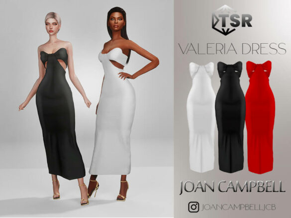 Valeria Dress the sims 4