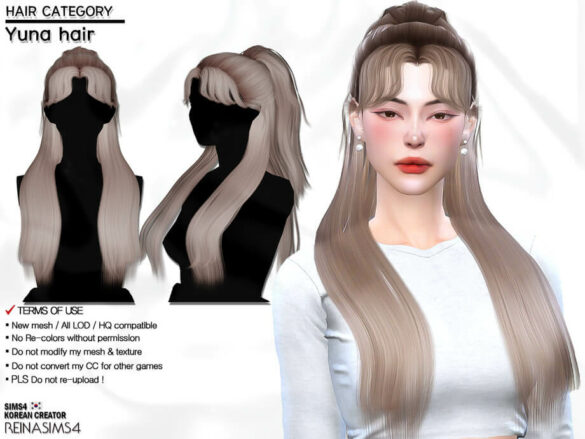 Yuna hair