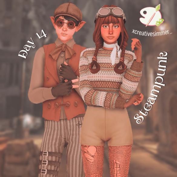 Simtober2022 CAS challenge Steampunk