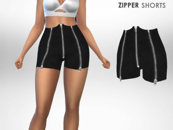 Zipper Shorts
