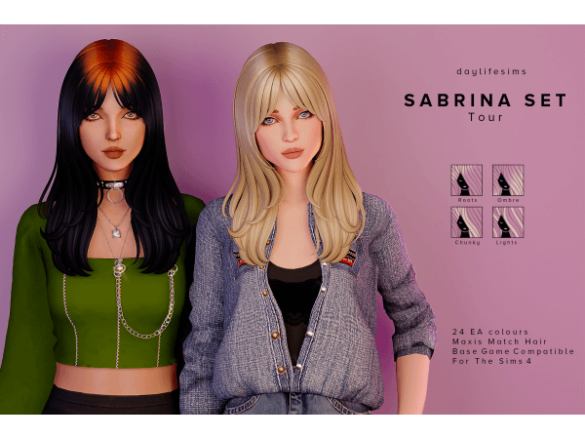 SABRINA HAIR SET - Tour