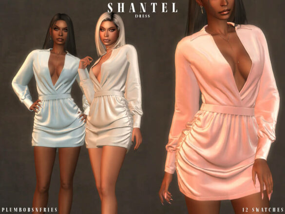 SHANTEL dress Plumbobs n Fries