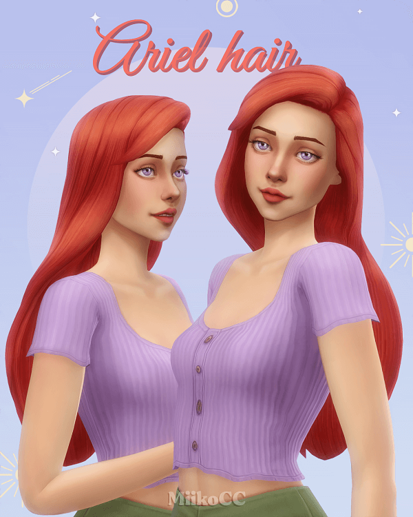 Ariel hairstyle by Miiko