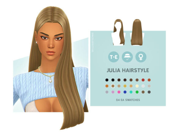 Julia Hairstyle simcelebrity00