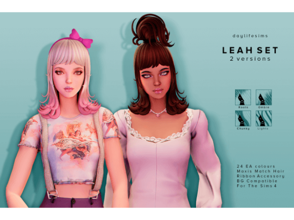 LEAH HAIR SET - 2 versions