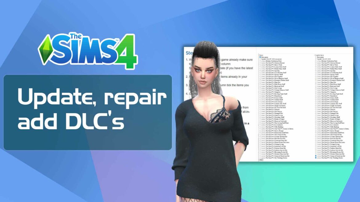 Sims 4 Updater - Anadius Free DLC | The Sims Book