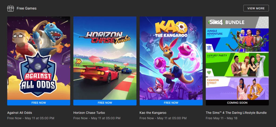 Free Sims 4 packs on Epic Games soon