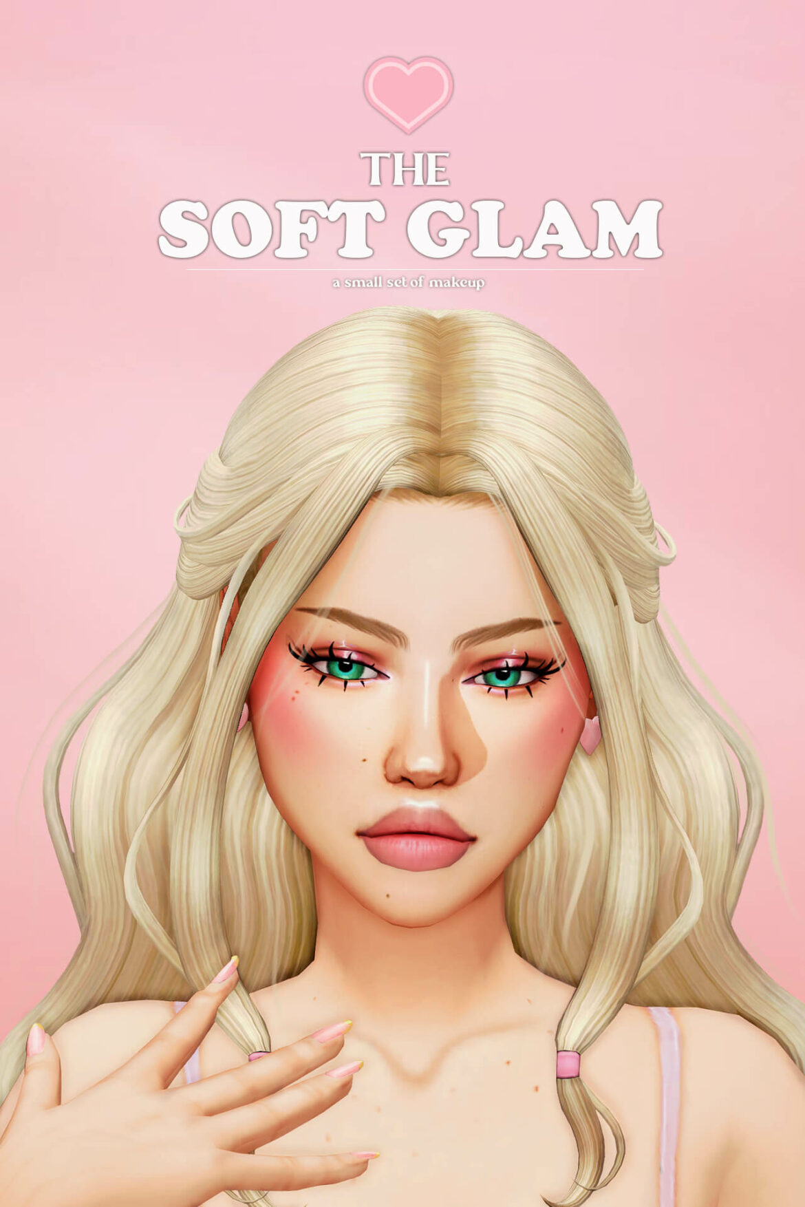 the soft glam - a small set of makeup