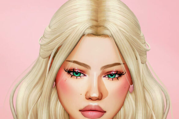 The Sims 4 gyaru set | The Sims Book