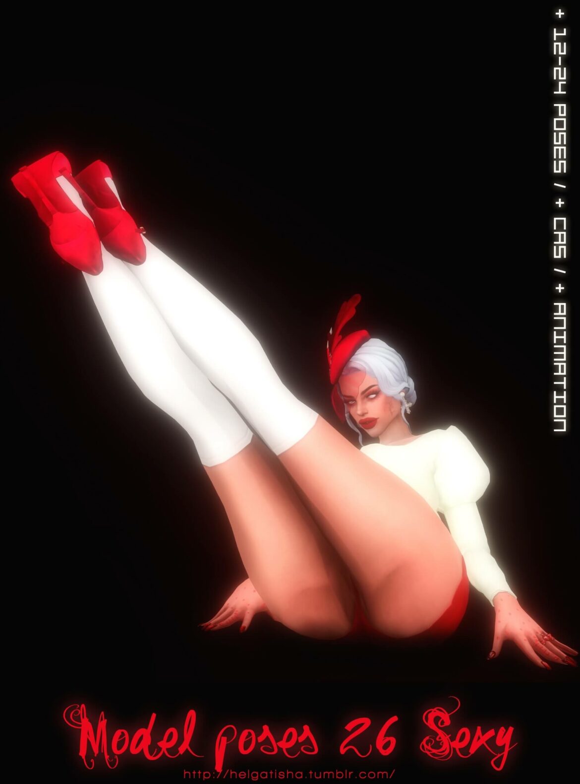 Model poses 26 CAS sexy