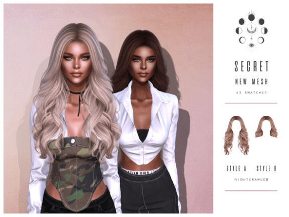 SECRET HAIR by Nightcrawler