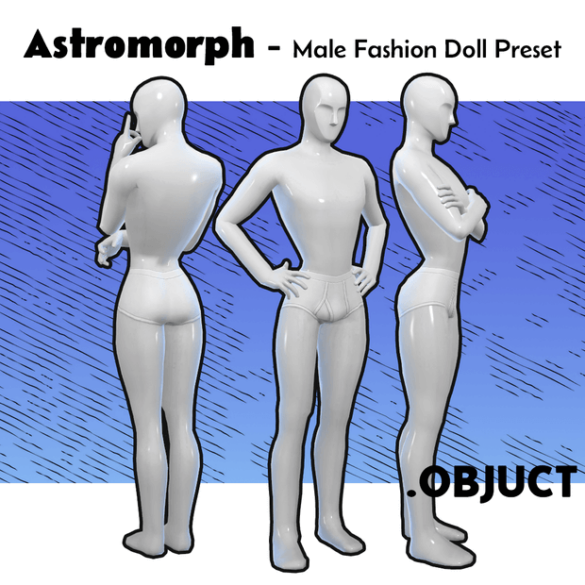 Astromorph - Male Fashion Doll Preset