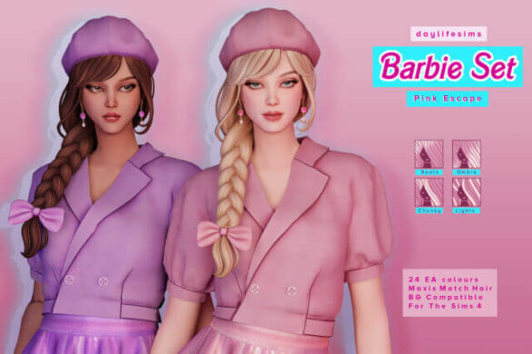BARBIE HAIR SET – Pink Escape