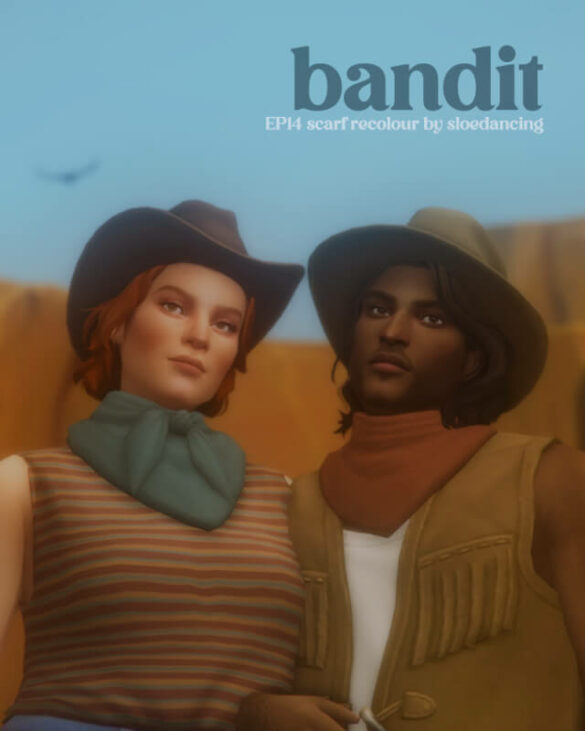 horse ranch bandit scarf recolours