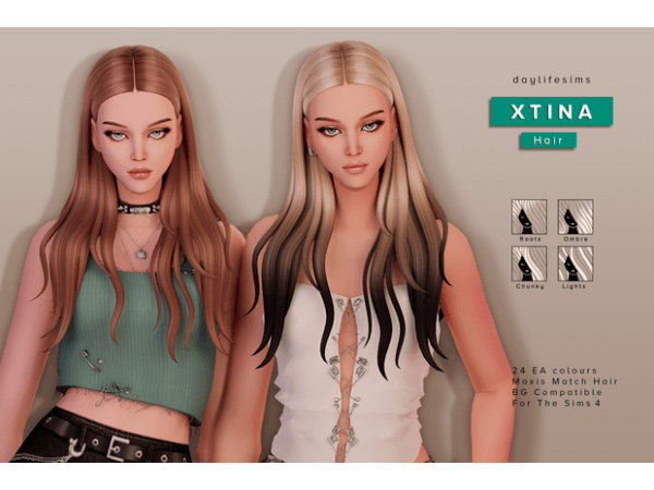 the sims 4 maxis match skin details