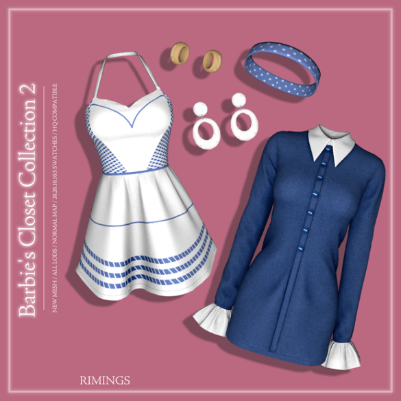 RIMINGS Barbie's Closet Collection 2