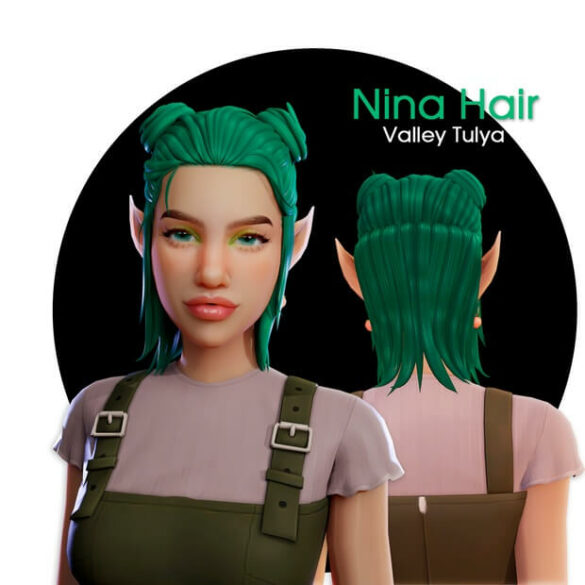 (The Sims 4) Nina Hair