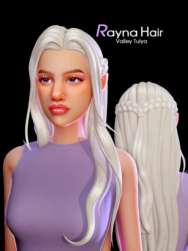 (The Sims 4) Rayna Hair