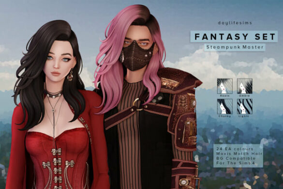 FANTASY HAIR SET - Steampunk Master