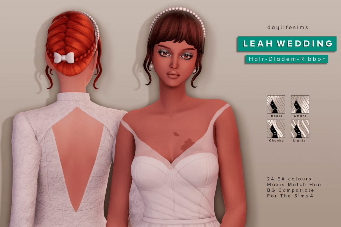 Leah Wedding Hairstyle