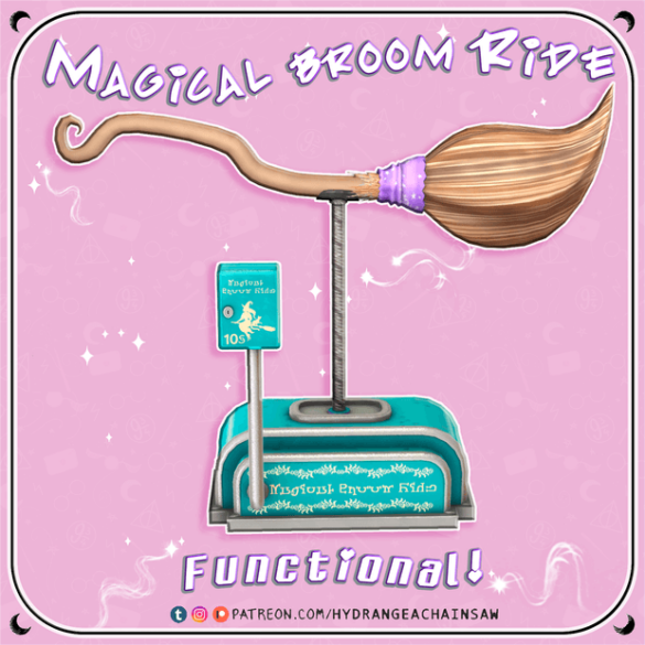 Magical Broom Ride | The Sims Book