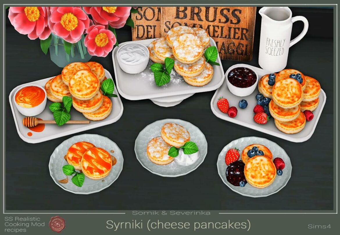 Cottage Cheese Pancakes