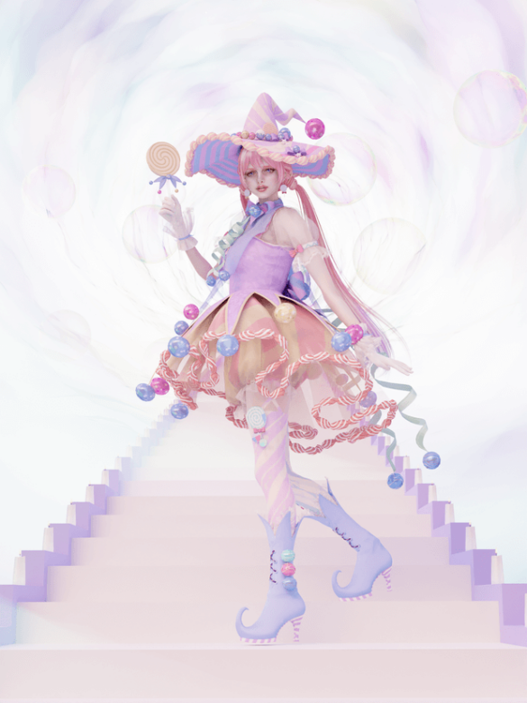 Shining Nikki - Candy Witch Lisa