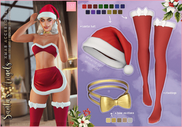 Santa's Angels - Xmas Accessories