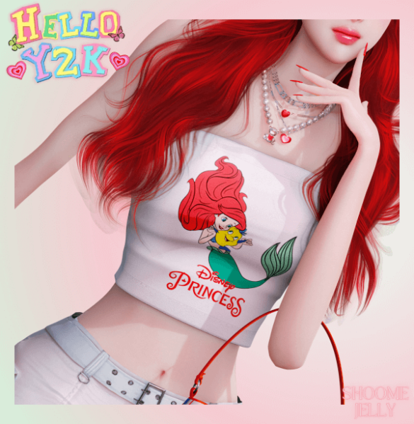 Hello Y2K TUBE TOP